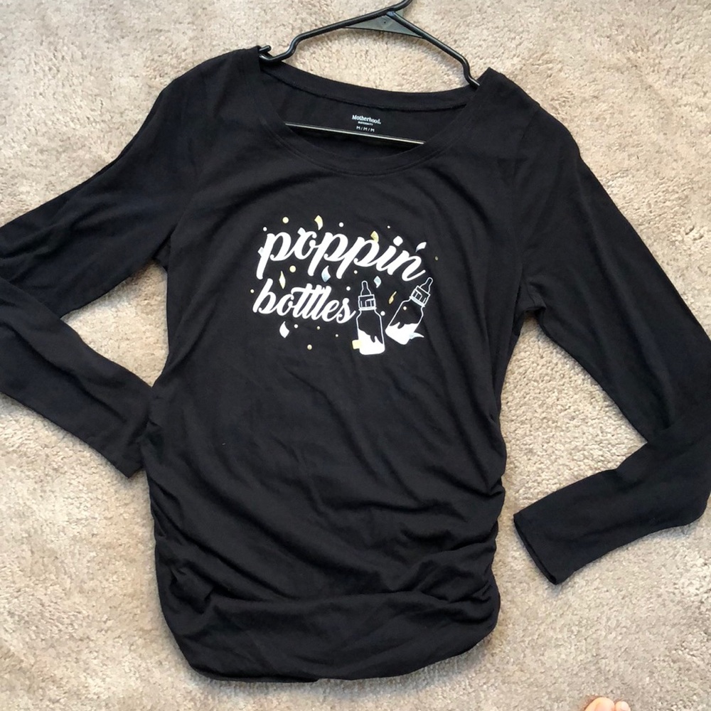 Maternity Poppin Bottles Top